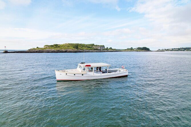 Afternoon Lighthouse Cruise Along the Coast of Portland Maine - Ram Island Ledge Light Station (1905) and Peaks Island Landing Watch